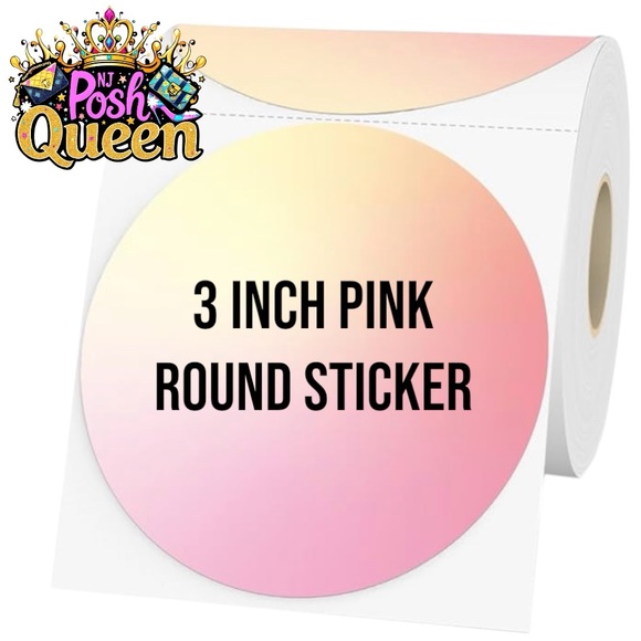 50 CUSTOM 3” INCH ROUND THANK YOU STICKERS 🌻 - Picture 6 of 13